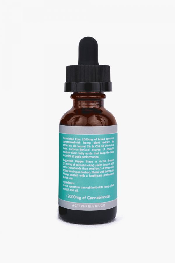 Active Releaf Natural CBD Tincture Maximum Strength 2