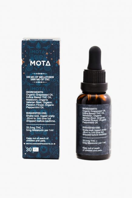 Mota Tincture Sleep 1000mg THC 2