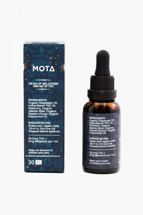 Mota Tincture Sleep 1000mg THC 2