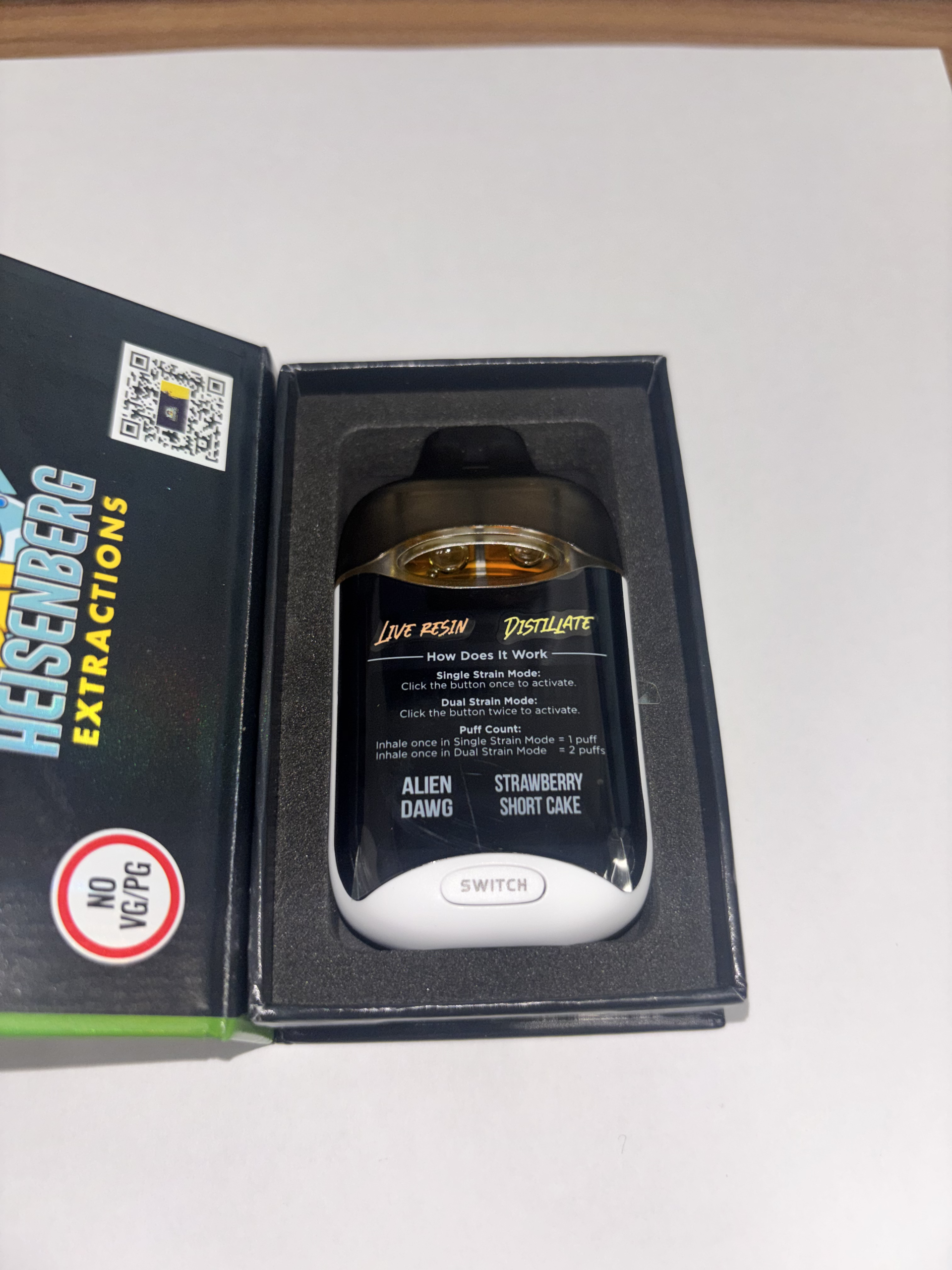 Heisenberg Extraction 3g - Pink Rozay (h) x Citrus Splash (h)